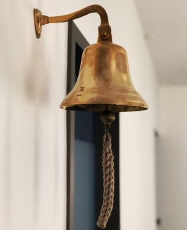 bell on the wall